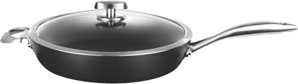 Scanpan PRO IQ - Sartén antiadherente con tapa, 3.6L