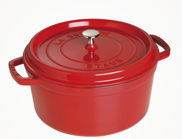 Olla Cocotte con Tapa 28 cm, Hierro Fundido